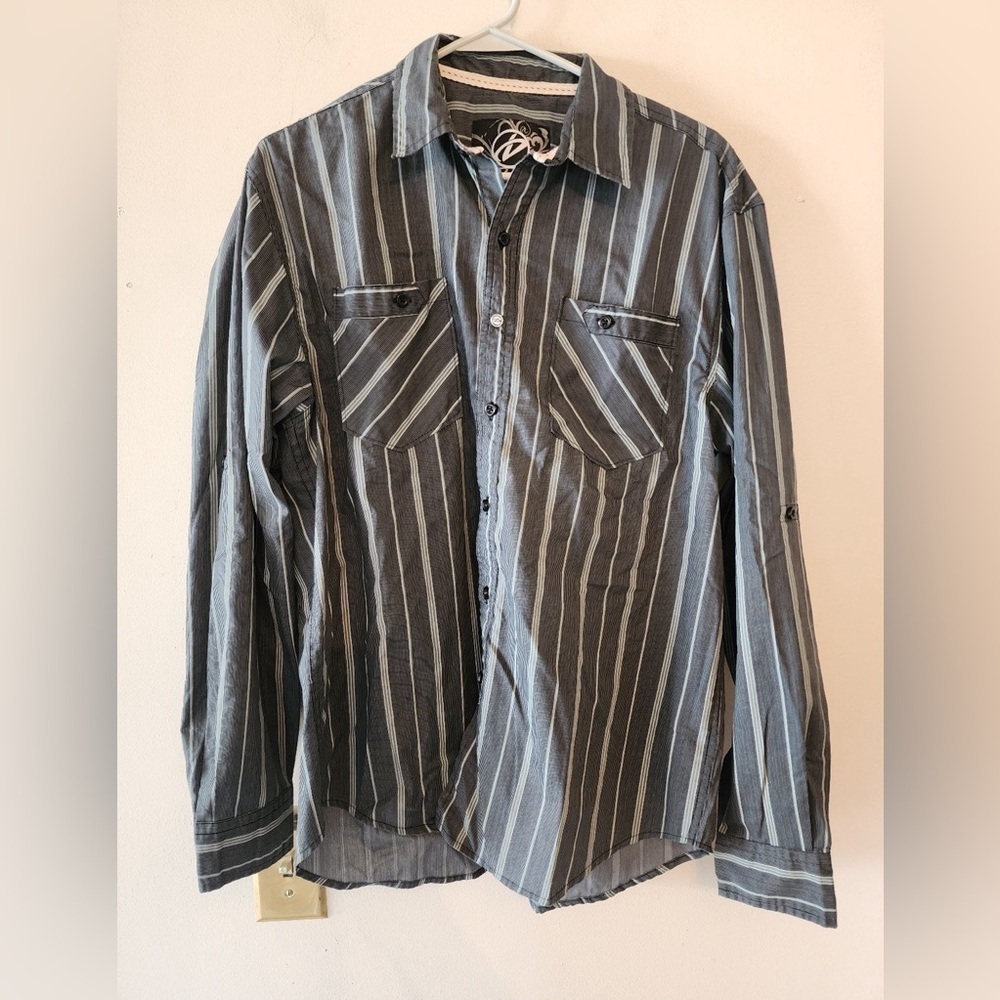 Drill Clothing Company Long Sleeve Button Up Shirt Men’s Size medium